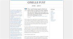 Desktop Screenshot of gisellefust.blogtank.info