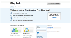 Desktop Screenshot of blogtank.info