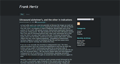 Desktop Screenshot of frankhertz.blogtank.info